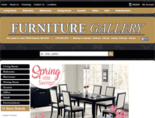 Tablet Screenshot of furnituregallerybraintree.com